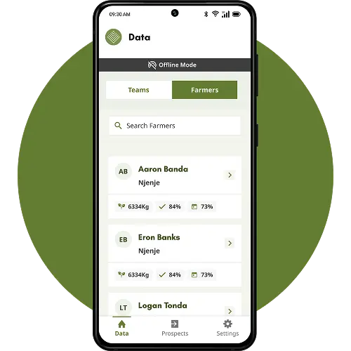 undefined mobile app mockup