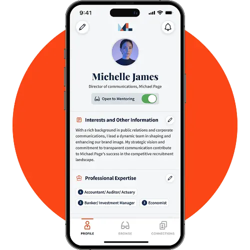 undefined mobile app mockup