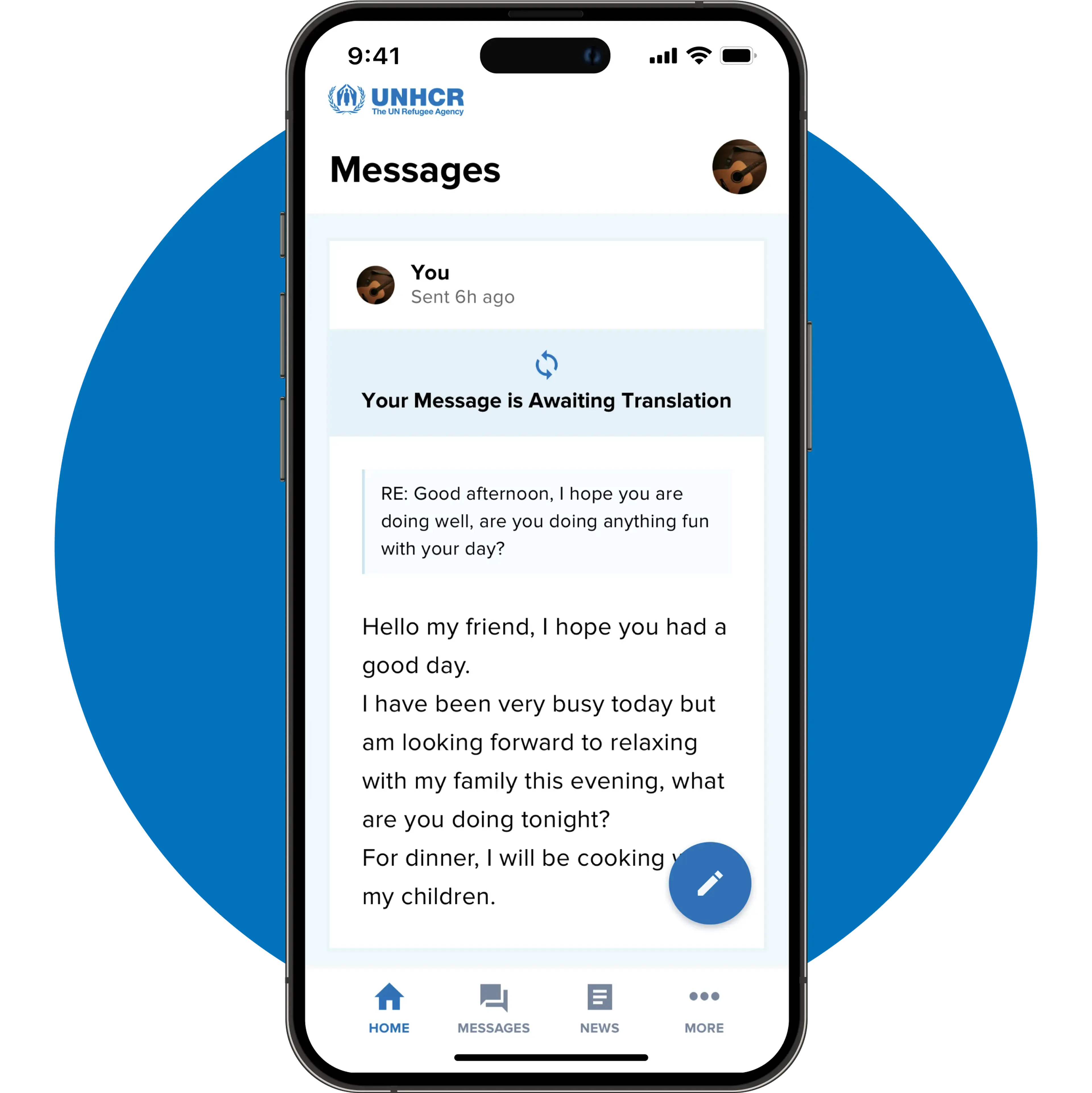 undefined mobile app mockup