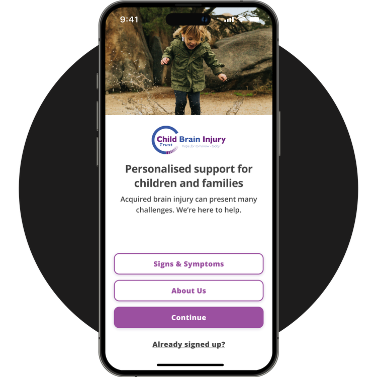 Phone screen displaying the app homepage.